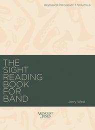 The Sight-Reading Book for Band, Vol. 4 Mallet Percussion band method book cover